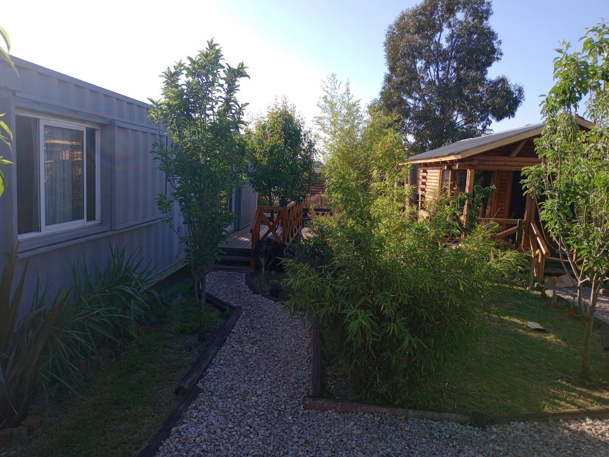 Foresta Acantilados, Casa Container Y Cabana De Troncos Mar del Plata Bagian luar foto